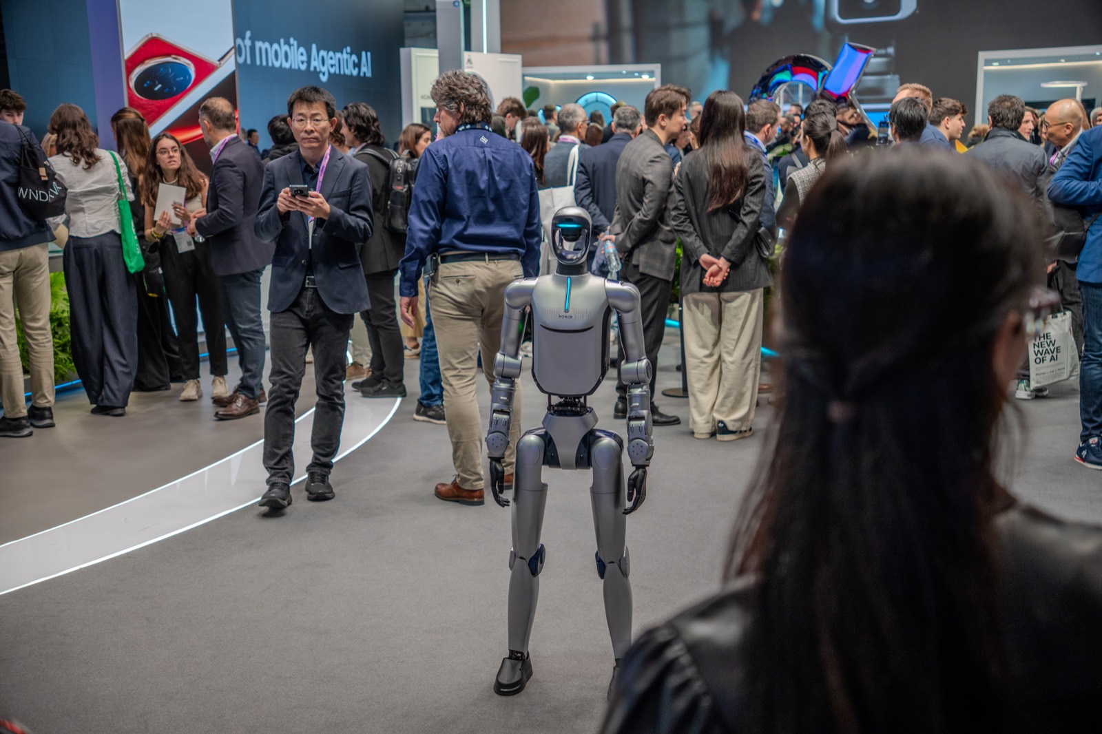 Summit floor — AI in action